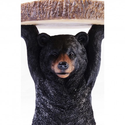 Side Table Animal mini black bear Kare Design