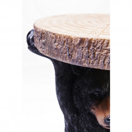 Side Table Animal mini black bear Kare Design