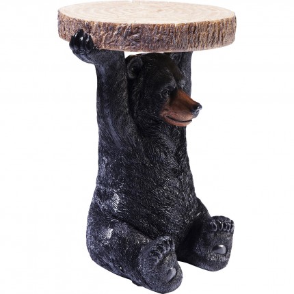 Side Table Animal mini black bear Kare Design