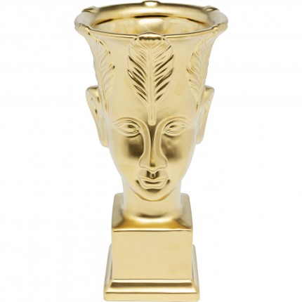 Vase Rosto gold 31cm Kare Design