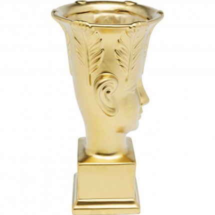 Vase Rosto gold 31cm Kare Design