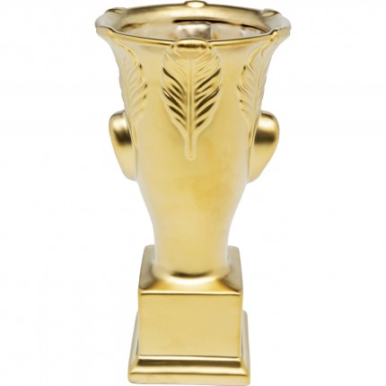 Vase Rosto gold 31cm Kare Design