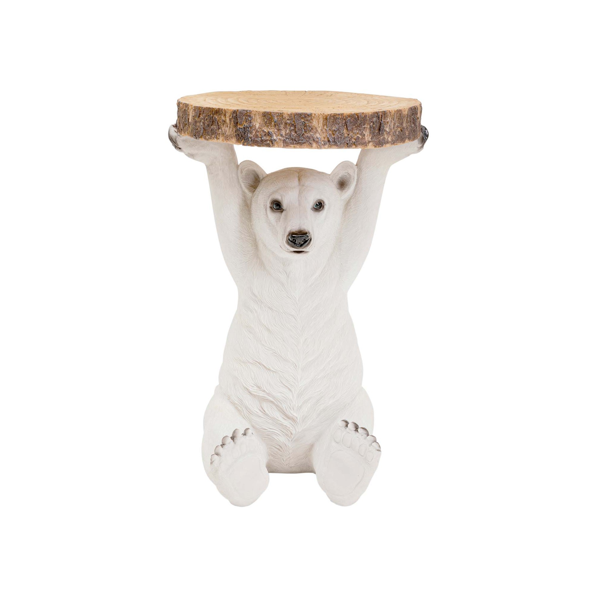 Side Table Animal polar bear Kare Design