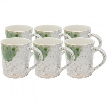 Mokken Biscotti groen (6/set) Kare Design