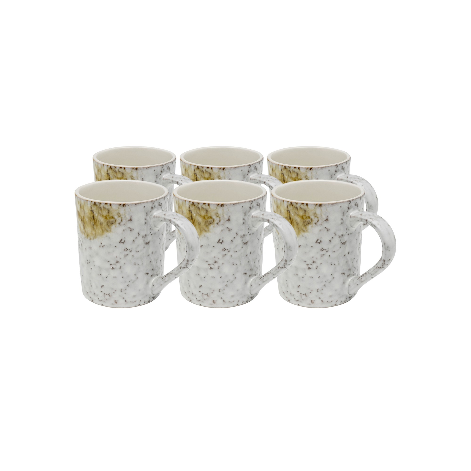 Mug Biscotti yellow (6/set) Kare Design