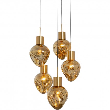 Hanglamp Supernova goud Ø50cm Kare Design