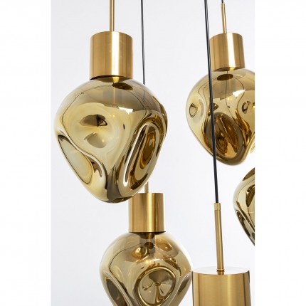 Pendant Lamp Supernova 50cm gold Kare Design