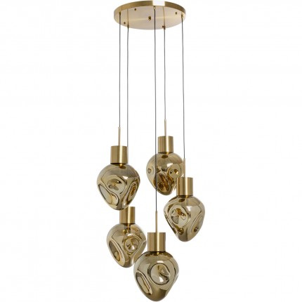 Hanglamp Supernova goud Ø50cm Kare Design