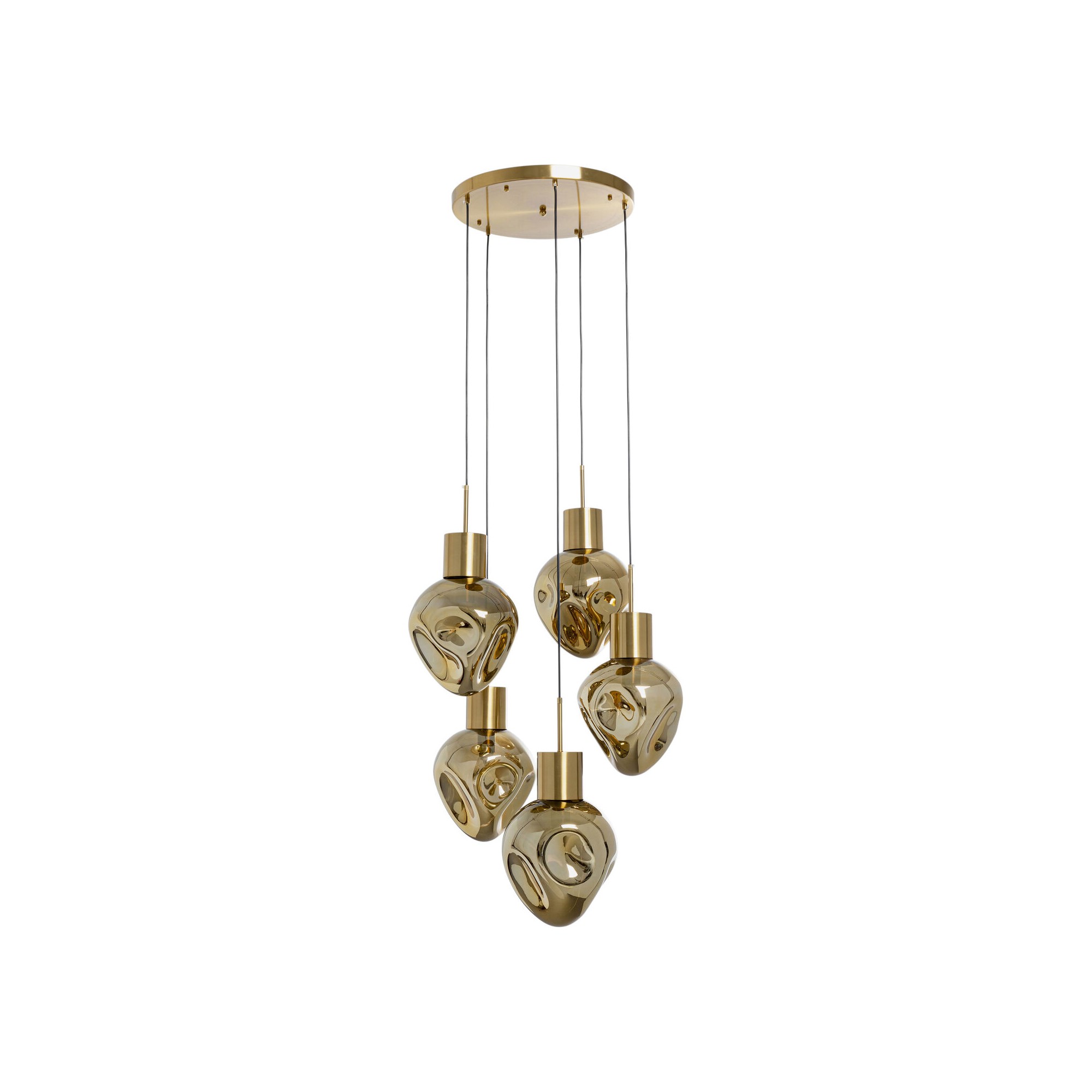 Pendant Lamp Supernova 50cm gold Kare Design