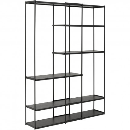 Bookshelf Oslo zwart 200x150cm Kare Design