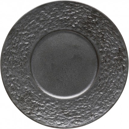 Plate Cosmos black Ø21cm (4/set) Kare Design