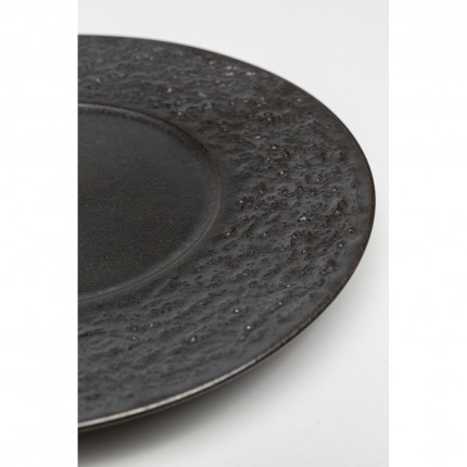 Plate Cosmos black Ø21cm (4/set) Kare Design