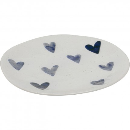 Plate Cuori 22cm (6/set) Kare Design