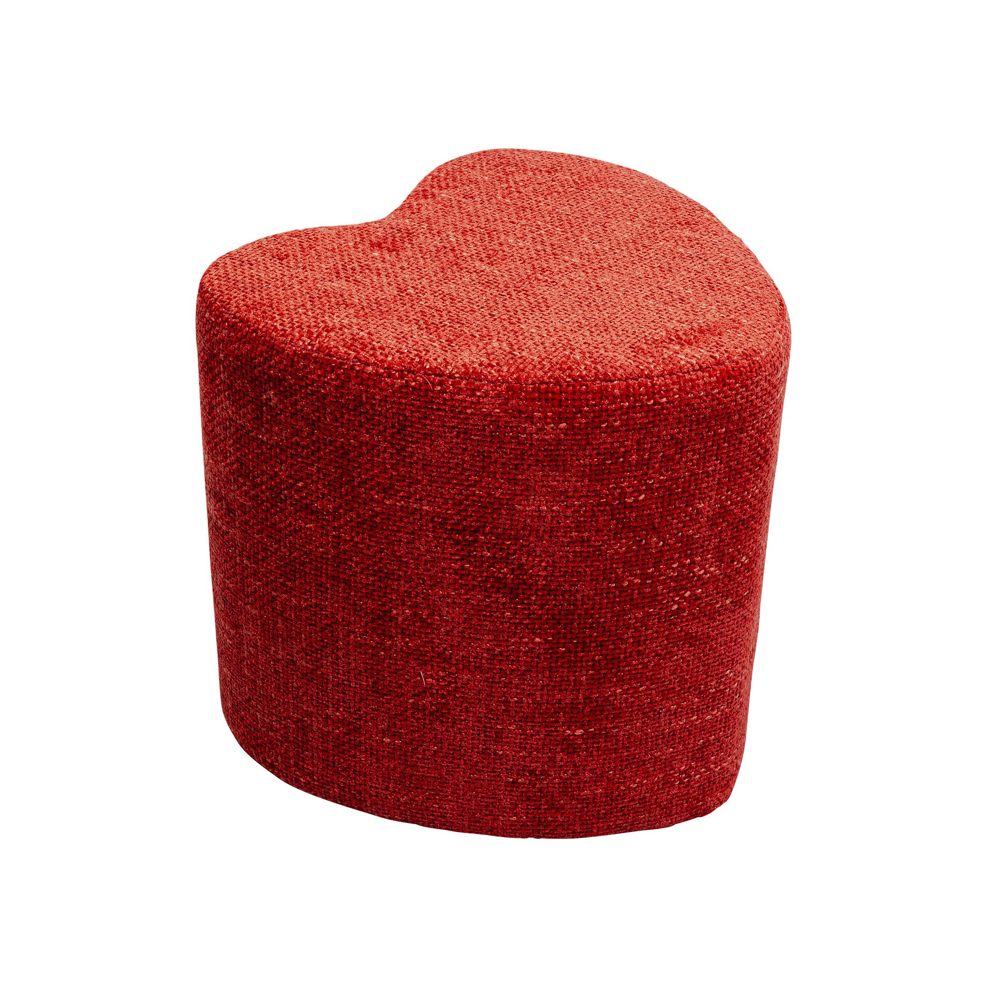 Tabouret Lovely rouge 36x34cm