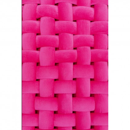 Bench Weave velvet pink Kare Design