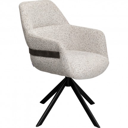 Swivel chair with armrests Olivia Kare Design