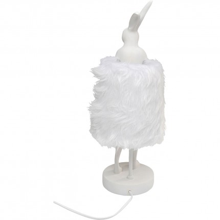 Tafellamp Animal konijn Fluff 50cm wit Kare Design