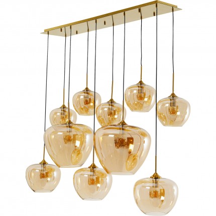 Hanglamp Sphere amber 160cm Kare Design