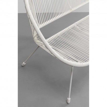 Outdoor Bench Acapulco Mono white Kare Design