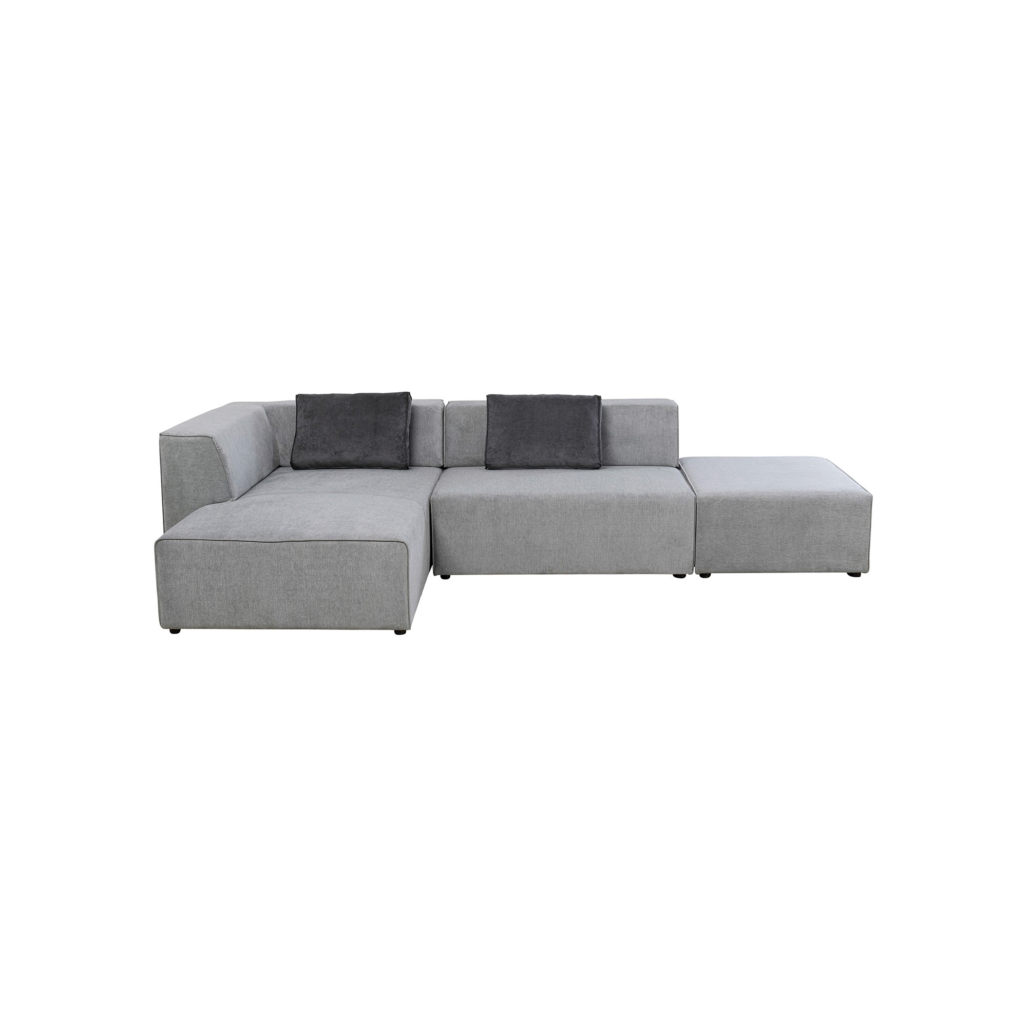 Corner Sofa Infinity Grey Left Kare Design