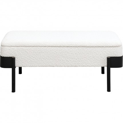 Storage Bench Angelo white Kare Design