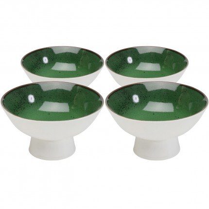 Bowl Colorino green Ø17cm (4/set) Kare Design