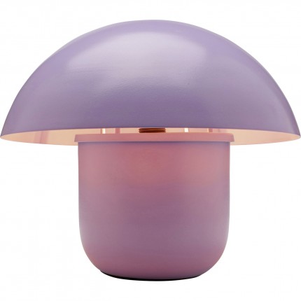 Table Lamp Mushroom 27cm purple Kare Design