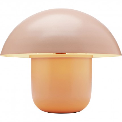 Table Lamp Mushroom 27cm pink Kare Design