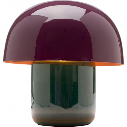 Table Lamp Mushroom Duo 20cm purple and green Kare Design