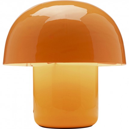 Tafellamp Mushroom Duo 20cm oranje en geel Kare Design