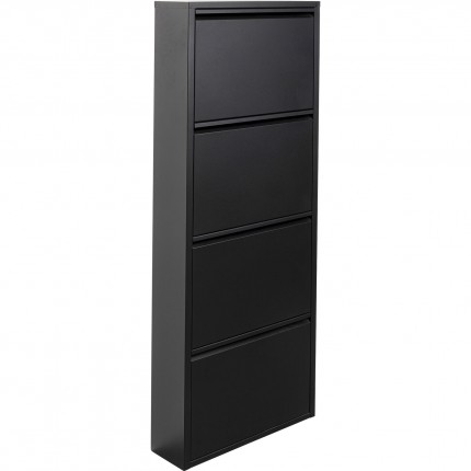 Shoe Container Caruso black 4 drawers Kare Design