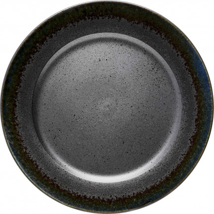 Plate Kassandra black Ø32cm Kare Design