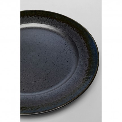 Plate Kassandra black Ø32cm Kare Design