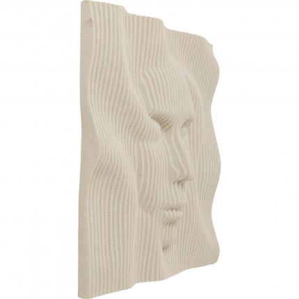 Wanddecoratie Soft Face 3D 60x60cm Kare Design