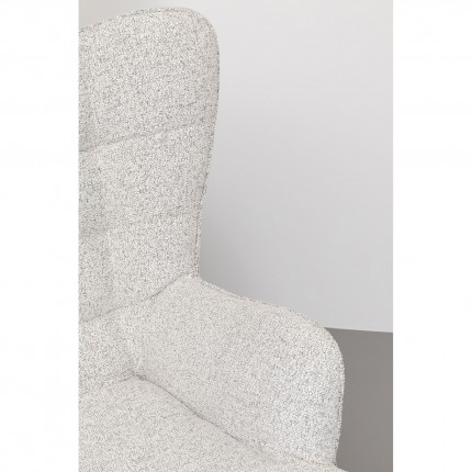 Draaifauteuil Oscar grijs Kare Design