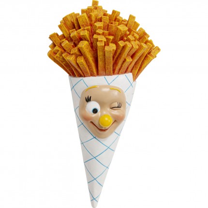 Wall Deco french fries cone 46cm Kare Design