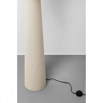 Vloerlamp Marleen Boucle 190cm beige Kare Design