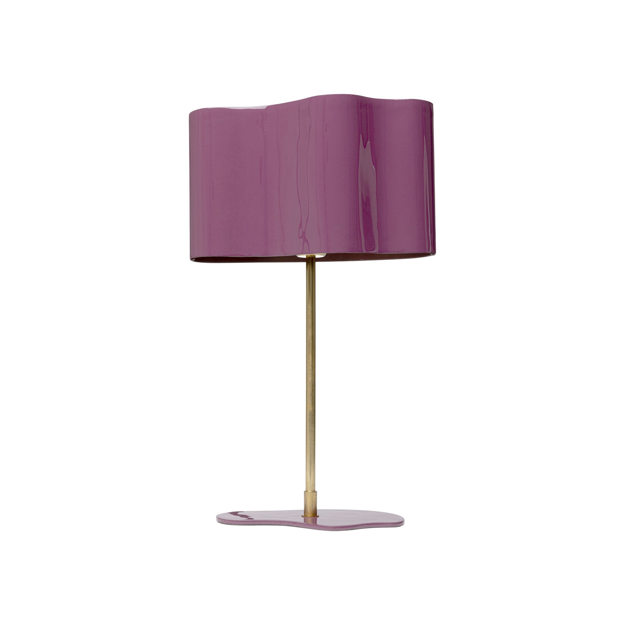 Lampe à poser Cloudy ovale plum 49cm