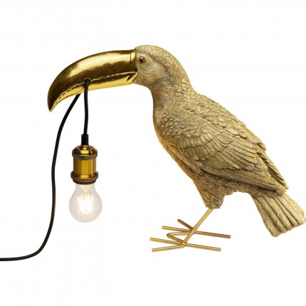 Table Lamp toucan gold Kare Design