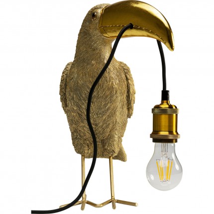 Table Lamp toucan gold Kare Design