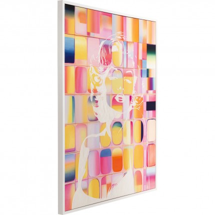 Canvas Picture Diva Pixel 90x120cm Kare Design