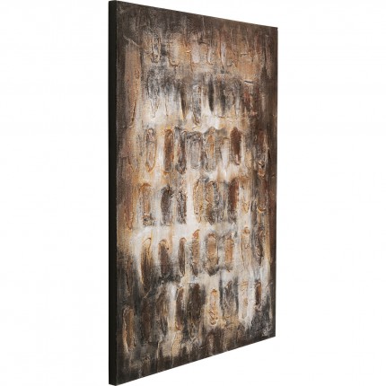 Canvas Picture Shadows 90x120cm brown Kare Design