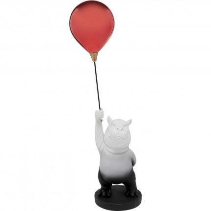 Decoratie XL balloon nijlpaard 69cm Kare Design