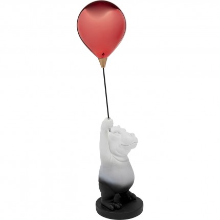 Decoratie XL balloon nijlpaard 69cm Kare Design