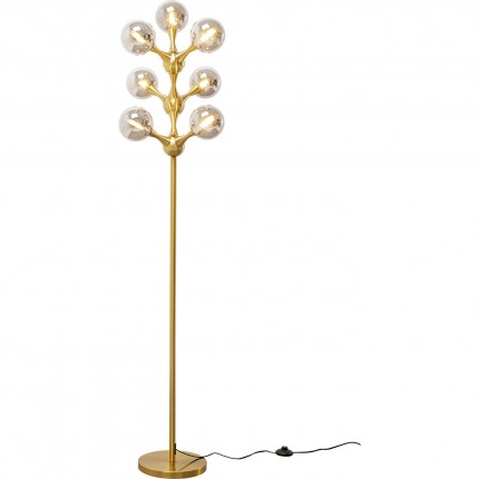 Floor Lamp Atomic Balls 174cm gold Kare Design