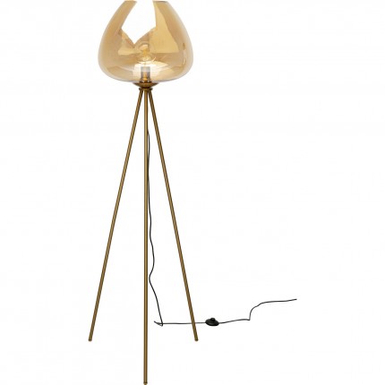 Floor Lamp Sphere 146cm amber Kare Design