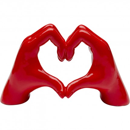 Deco red hands heart Kare Design