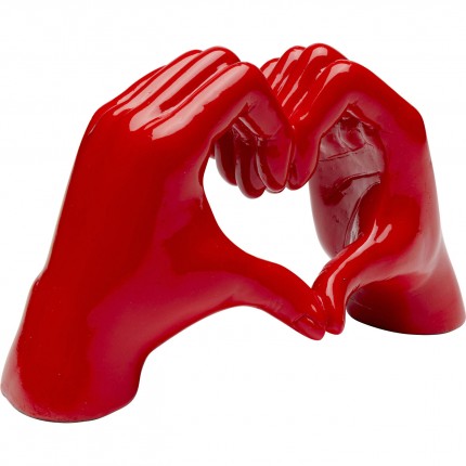 Deco red hands heart Kare Design