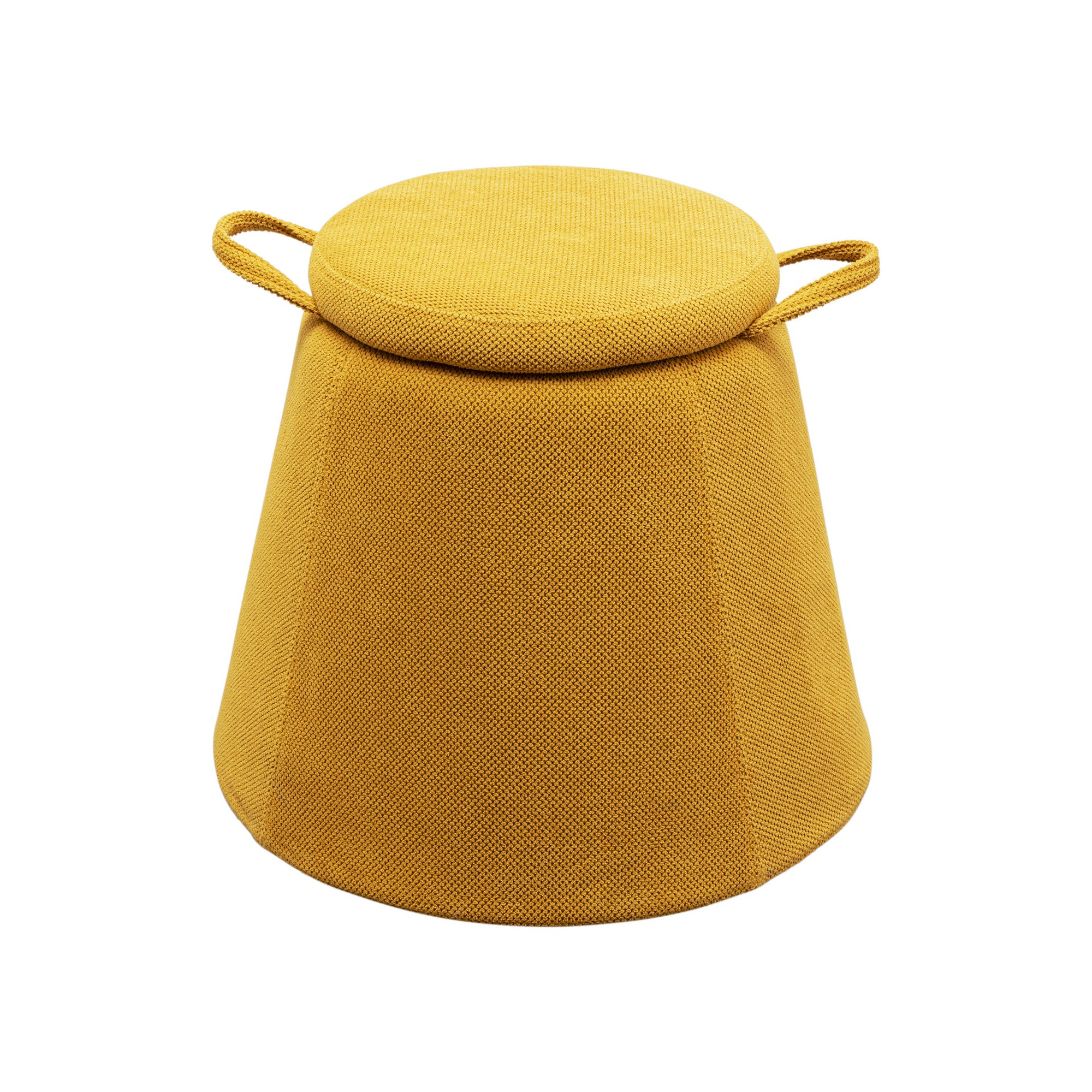 Tabouret Thimble  jaune Ø51cm