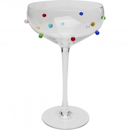 Cocktailglazen Party Dots (4/set) Kare Design